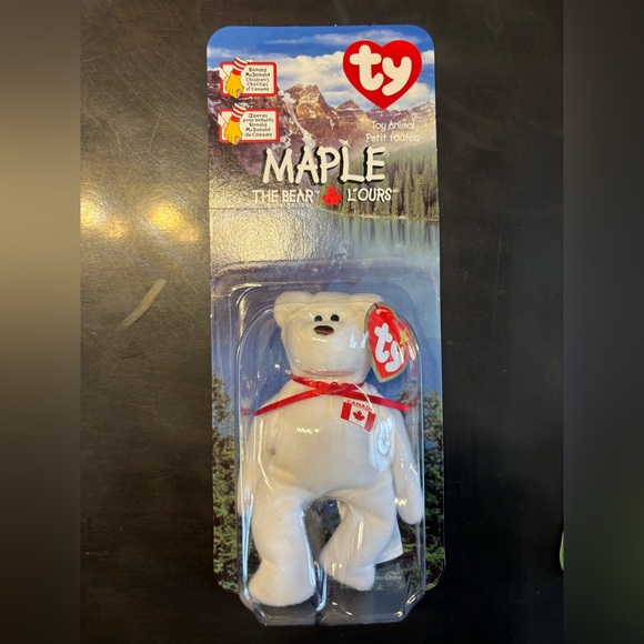 Ty Other - 🔥 $3 Add-On. Maple the Bear 1999 Ty Beanie Baby with tag errors (1993)